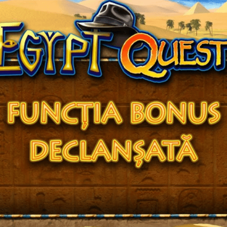 Cum poți încasa Jackpotul Egypt Quest EGT
