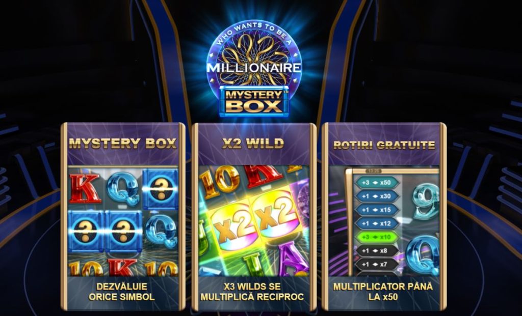 Jocuri pacanele: Millionaire Mystery Box