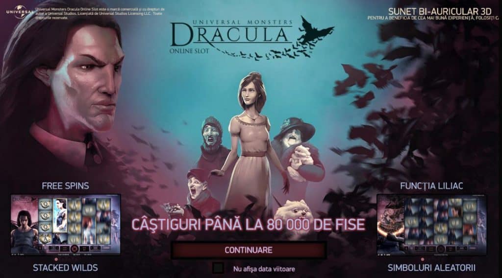 Pacanele gratis: Dracula