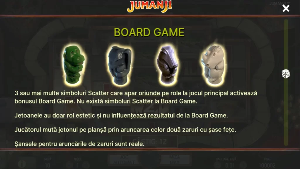 Jumanji Gratis Board Game