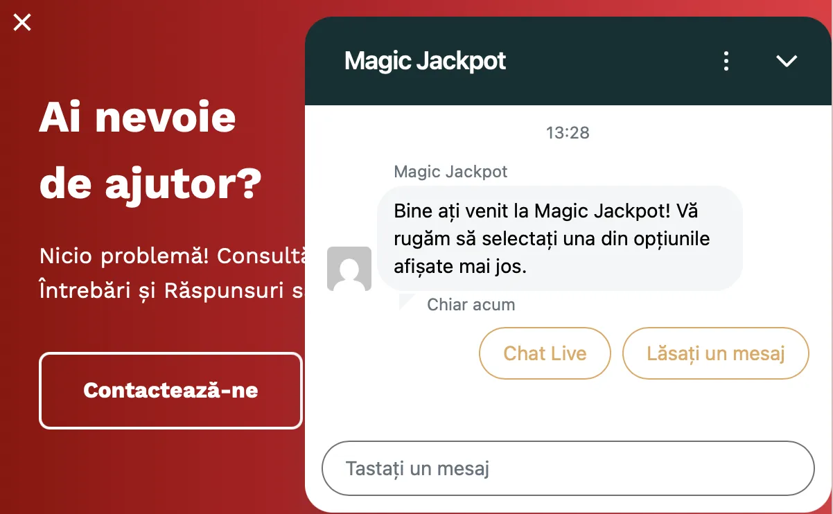 Magic Jackpot Relații cu Clienții