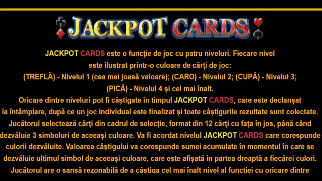 Rise of Ra Demo JackPot Cards