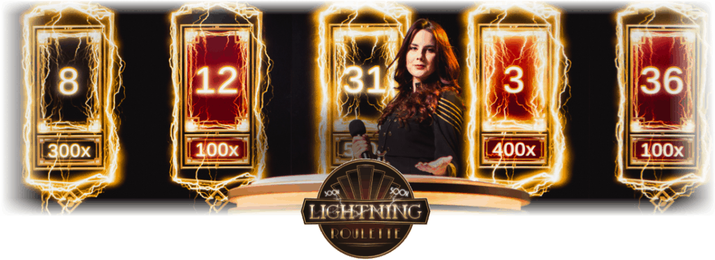 Multiplicatori la ruleta Lightning Evolution Gaming