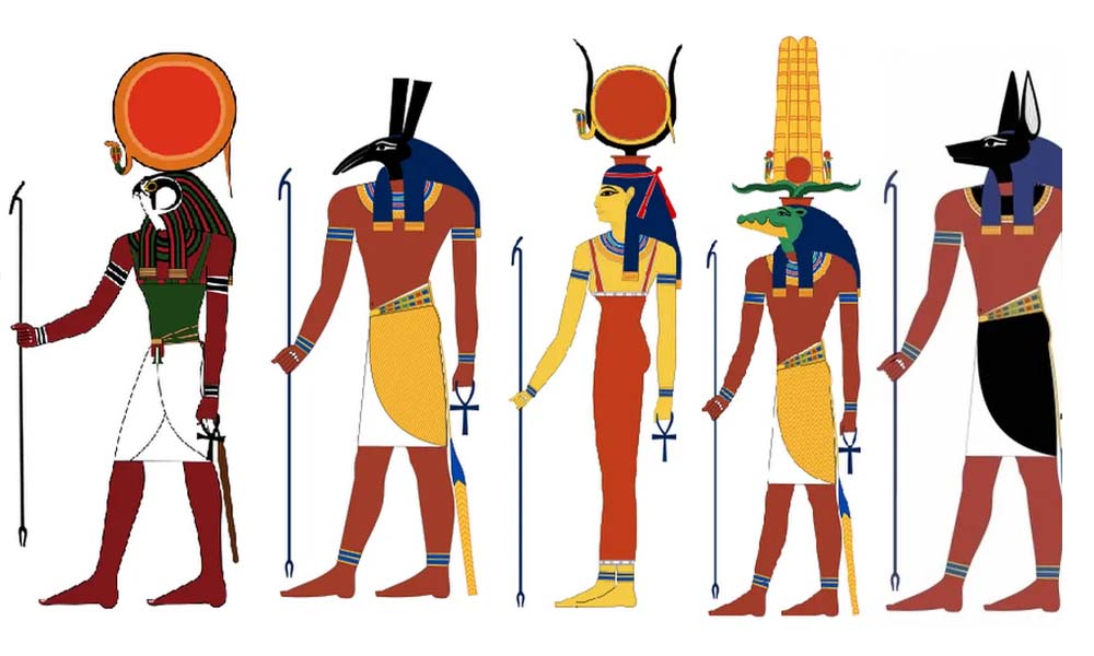 afla acum cum  au apărut Zeii Egiptului