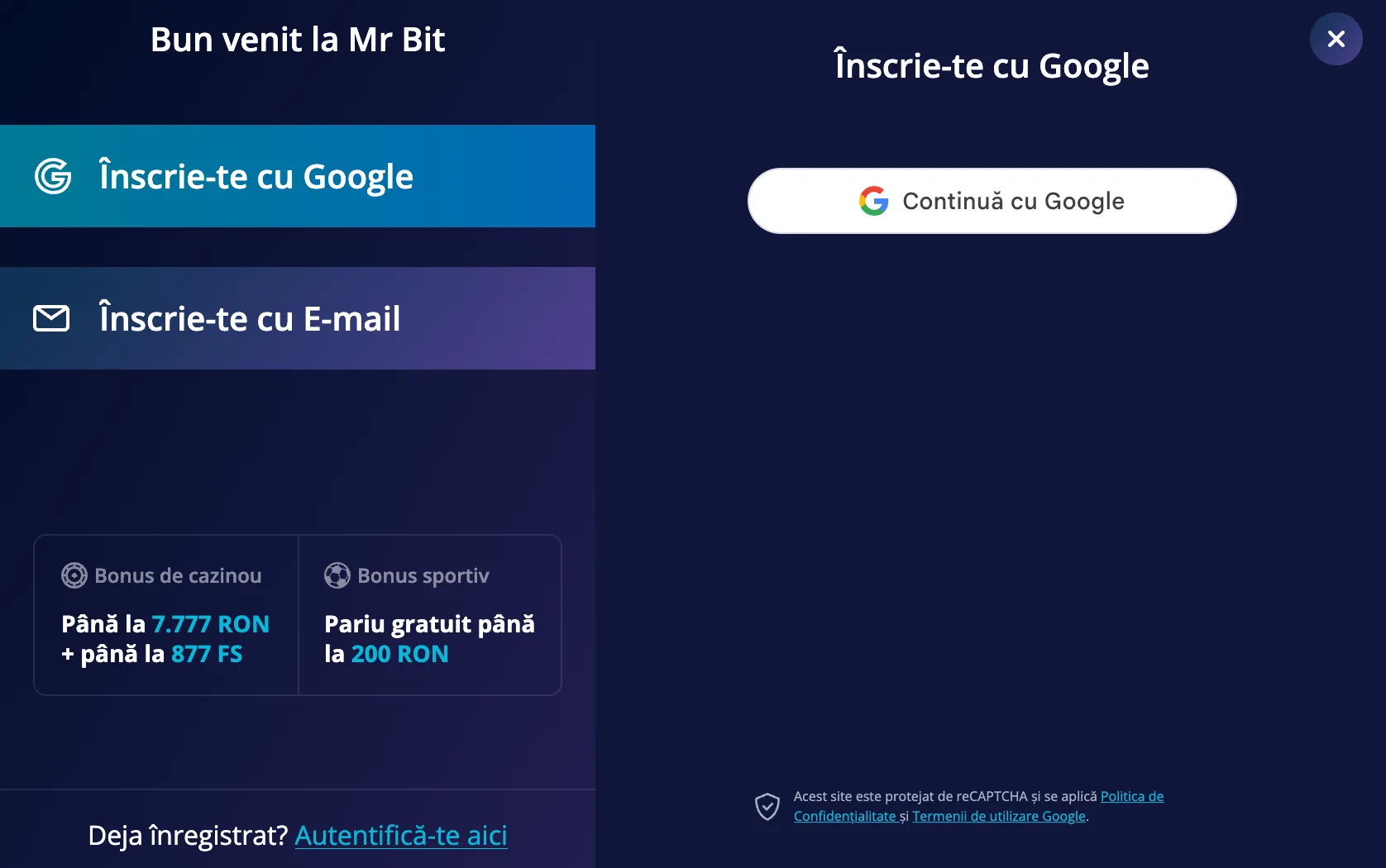 mr bit înregistrare