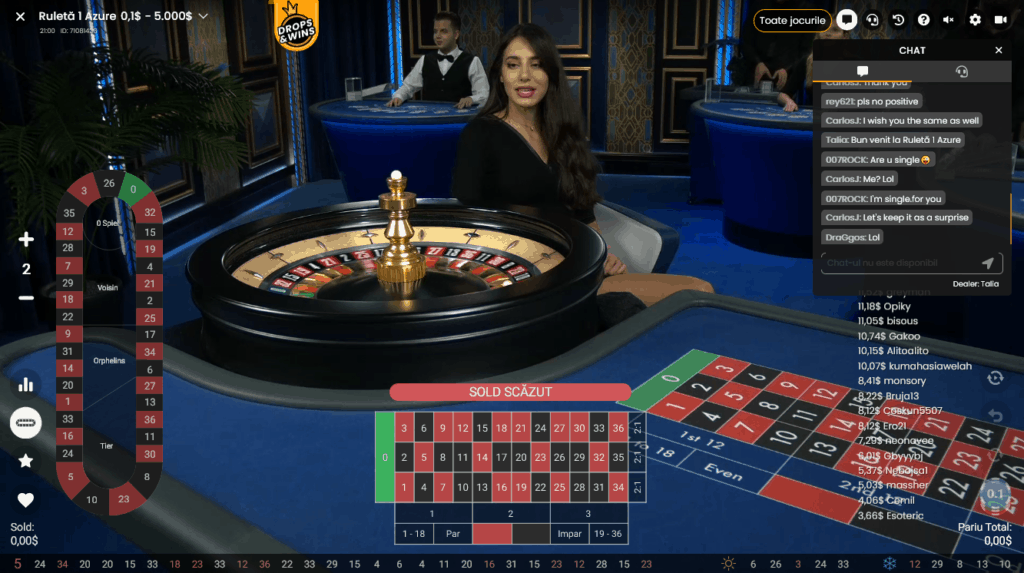 Cele mai bune cazinouri online pentru ruletă live