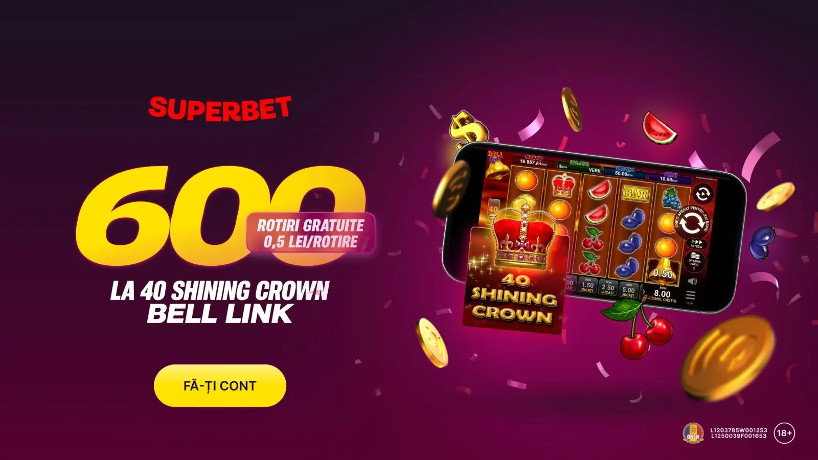 superbet bonus fără depunere