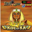 Jocuri ca la aparate: Rise of Ra – Egypt Quest