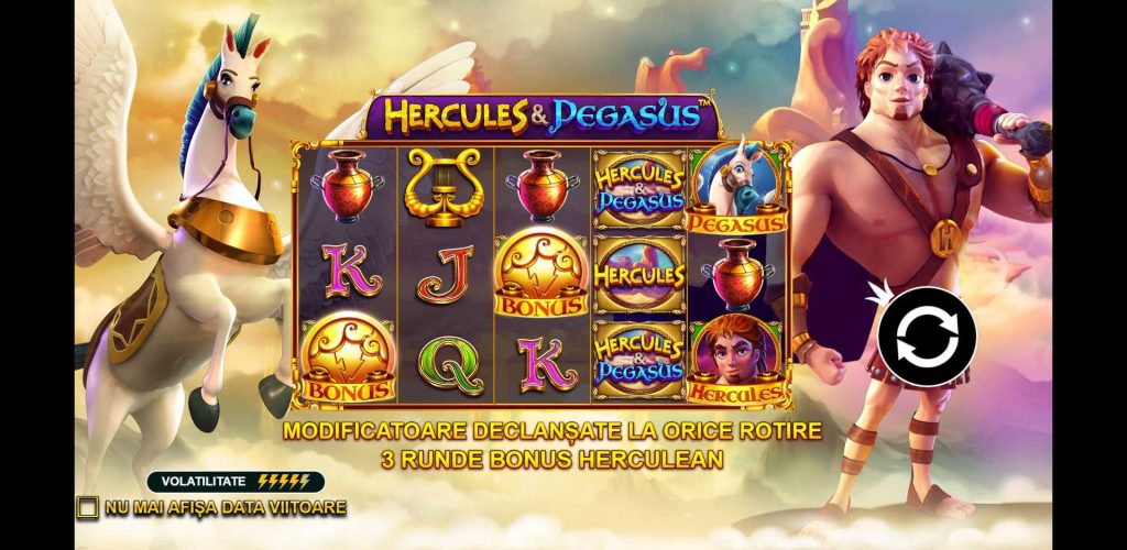 Pacanele gratis: Hercules and Pegasus
