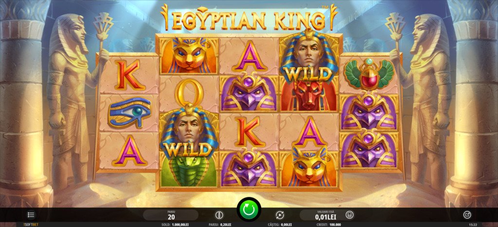 Jocuri ca la aparate: Egyptian King