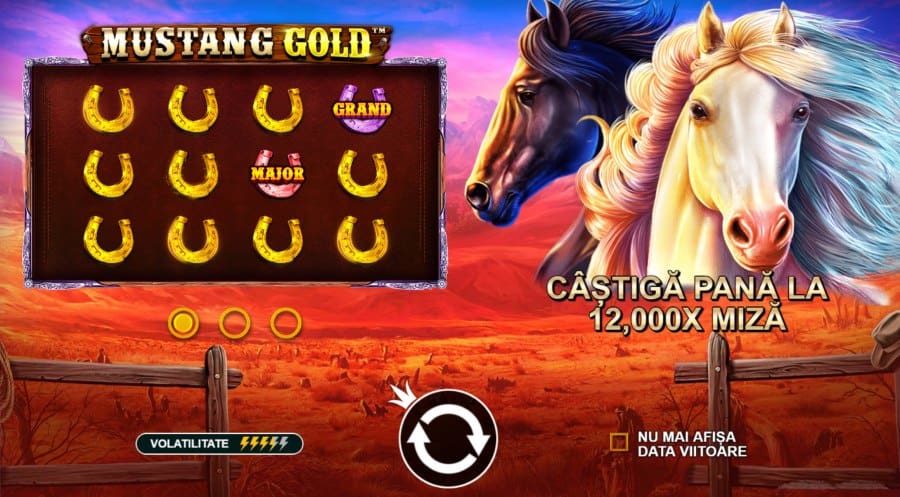 Pacanele gratis: Mustang Gold