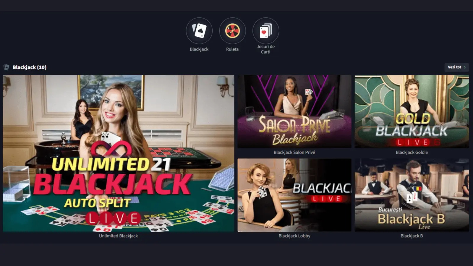 Păreri Gets Bet oferta de jocuri live casino