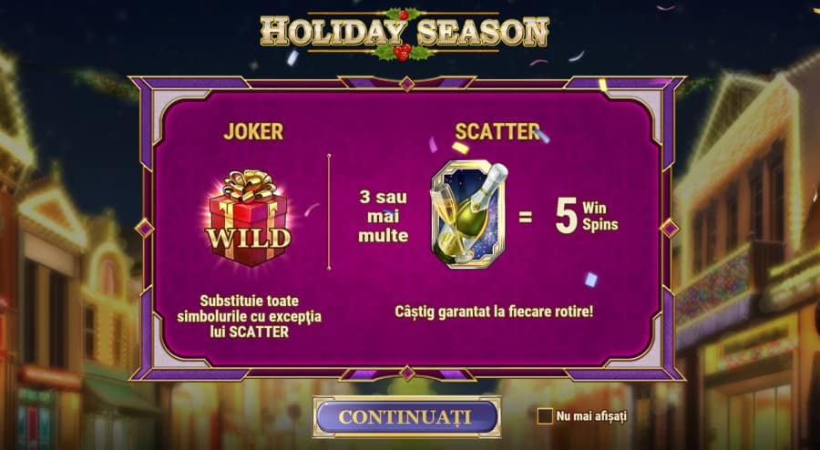Jocuri pacanele: Holiday Season