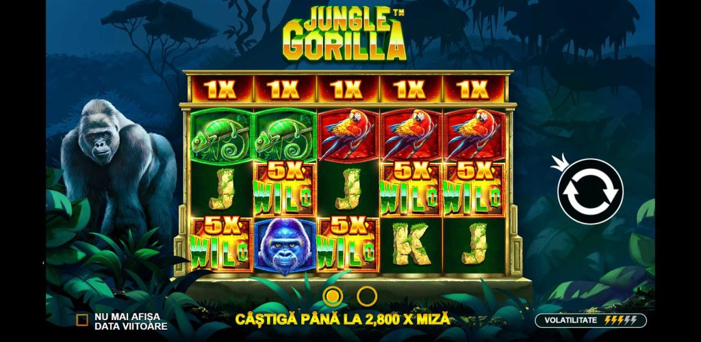 Pacanele gratis: Jungle Gorilla
