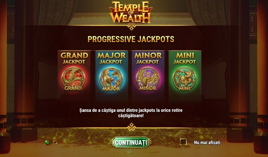Jocuri ca la aparate: Temple of Wealth