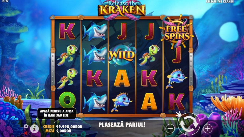 Release the Kraken Gratis GamePlay