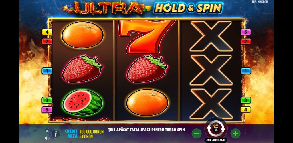 Pacanele gratis: Ultra Hold and Spin