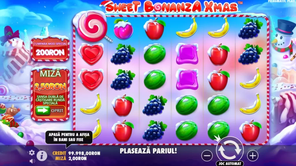 Sweet Bonanza Xmas Demo Gratis Online GamePlay