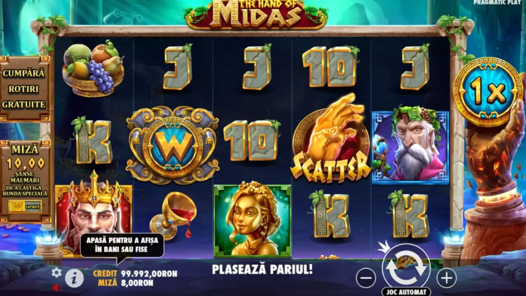 The Hand of Midas Gratis GamePlay