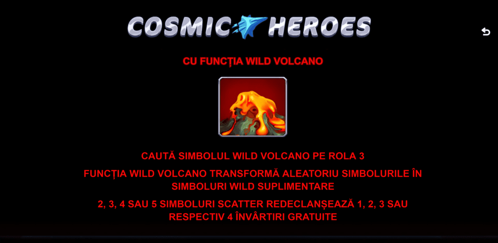 Pacanele gratis: Cosmic Heroes 