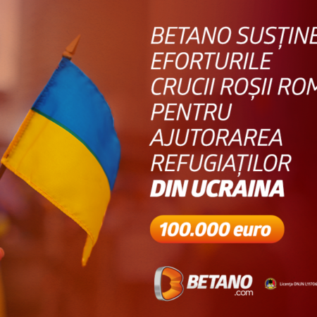 BETANO donează 100.000€ către Crucea Roșie Română