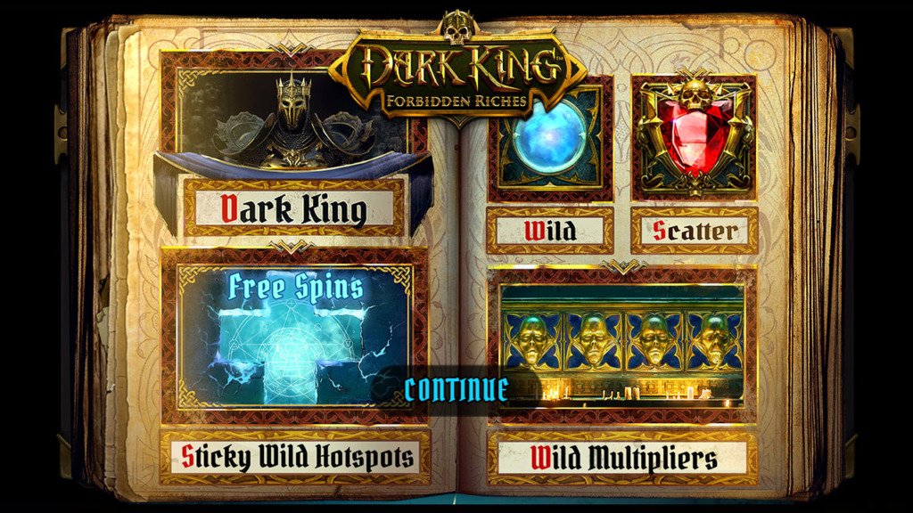 Functii speciale Dark King - Forbidden Riches