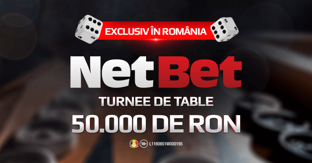 NetBet turneu de table gratis 5.000 RON