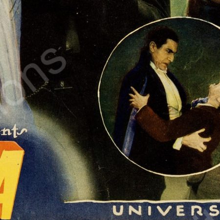 Posterul primului film Dracula, din 1931, scos la licitatie pentru un pret uriaș