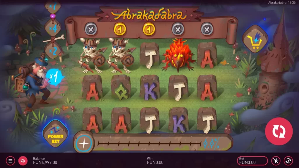 Abrakadabra Gratis GamePlay