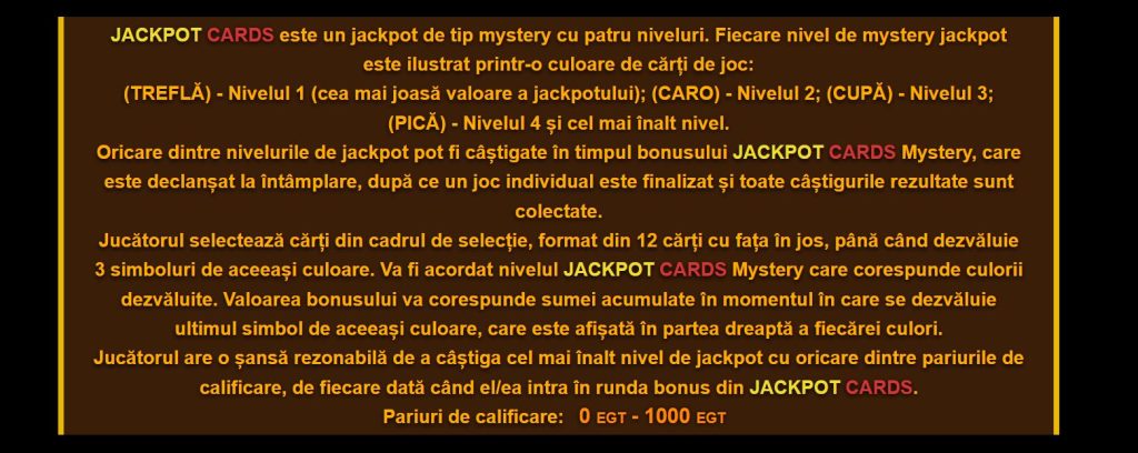 Ce jackpot are Rich World