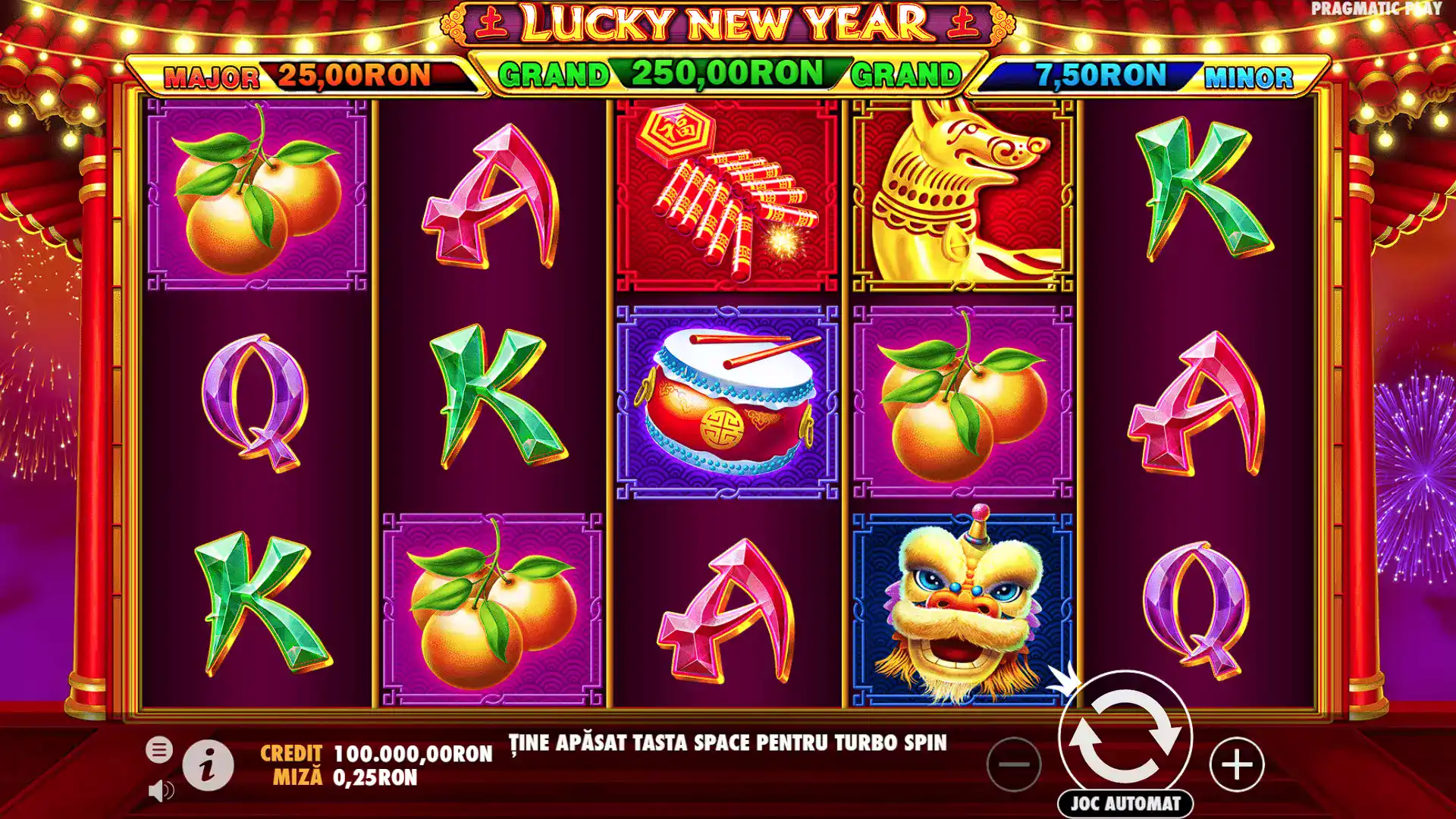 Pacanele gratis Lucky New Year
