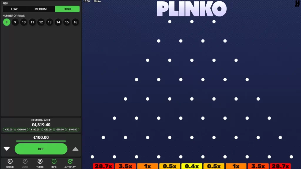 Plinko Demo GamePlay