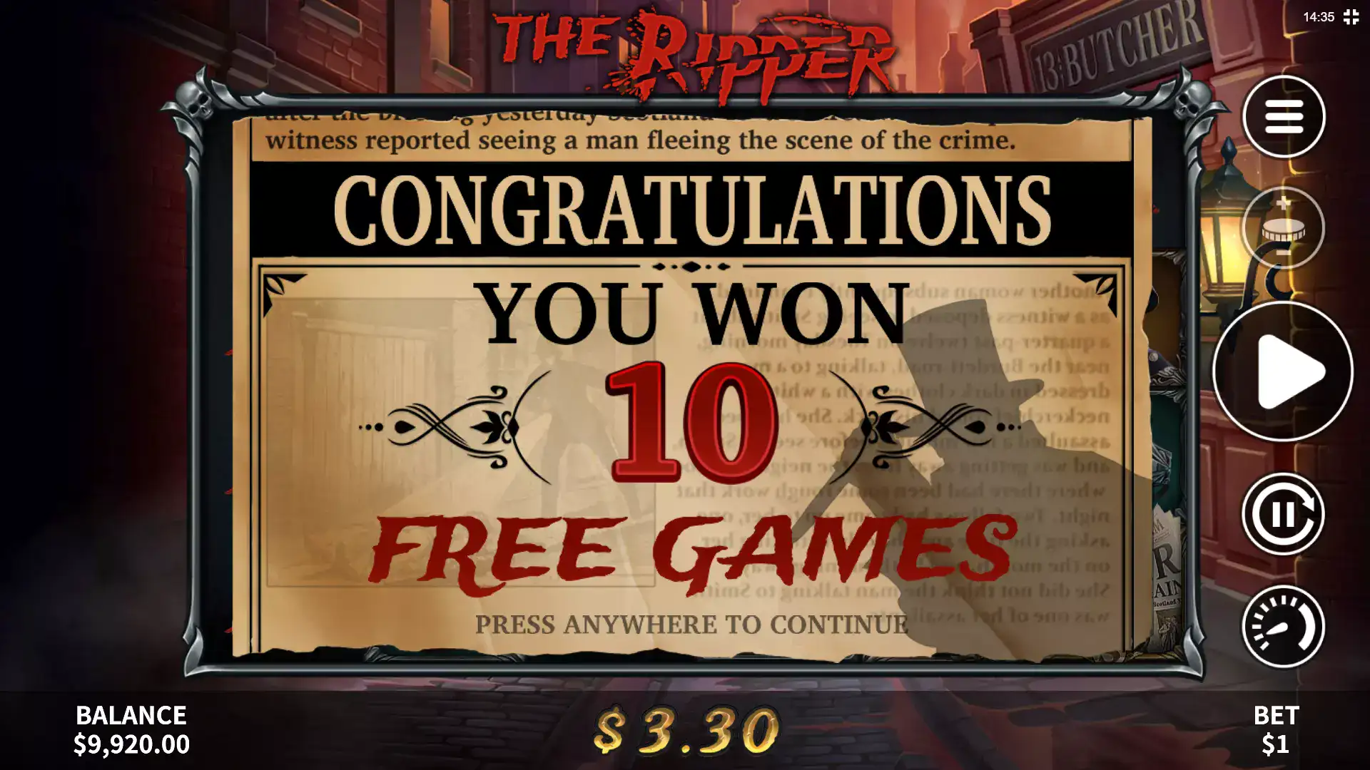 Păcănele online The Ripper
