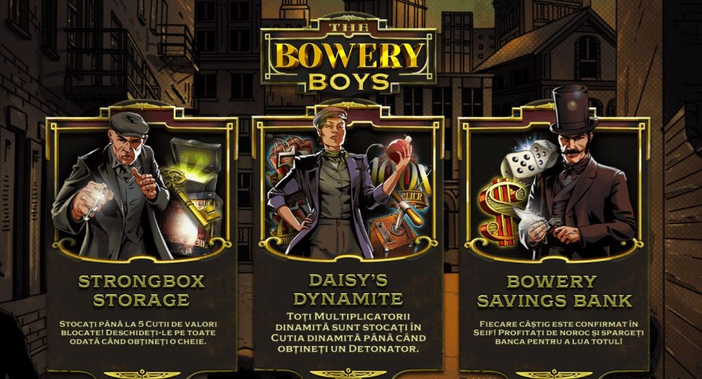 Ce caracteristici are The Bowery Boys
