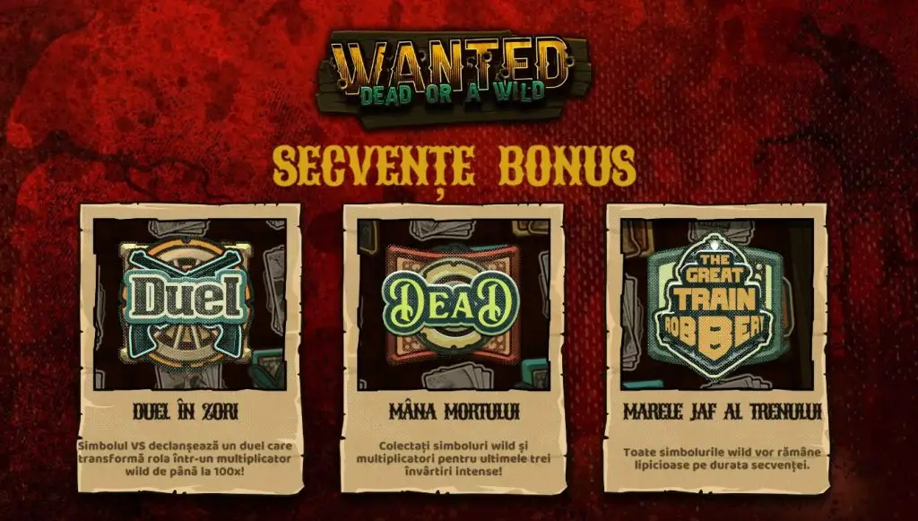 Wanted Dead Or A Wild Gratis Demo Online Bonus