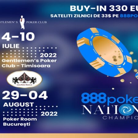 Campionatul Național de Poker 888 România 2022