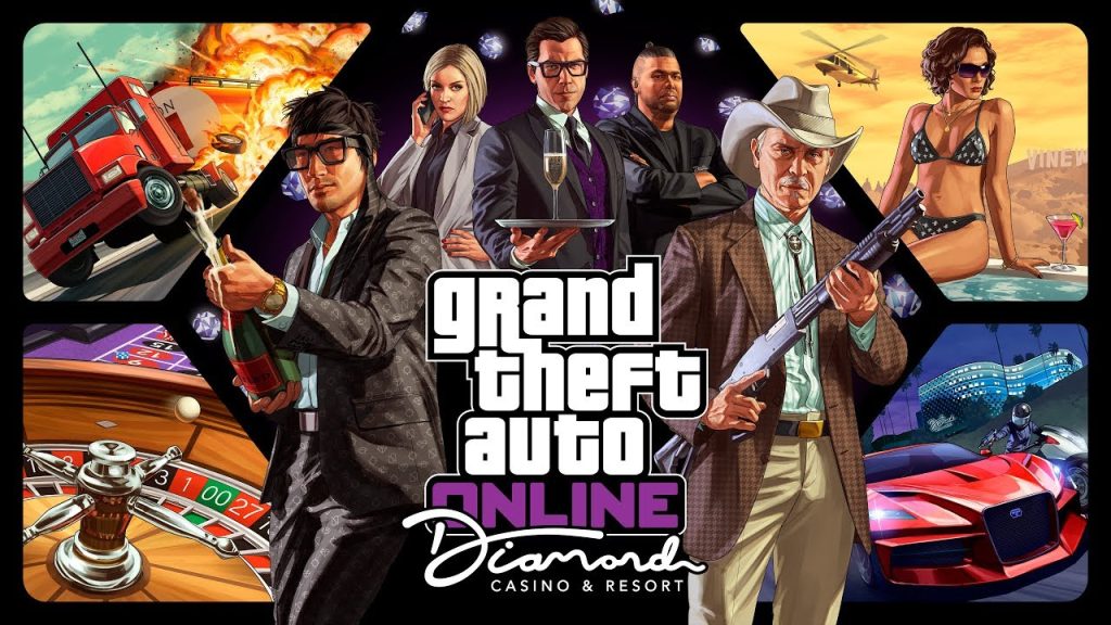 Cum sa faci bani la GTA online - misiunea Diamond Casino Heist - imagine lansare cazino