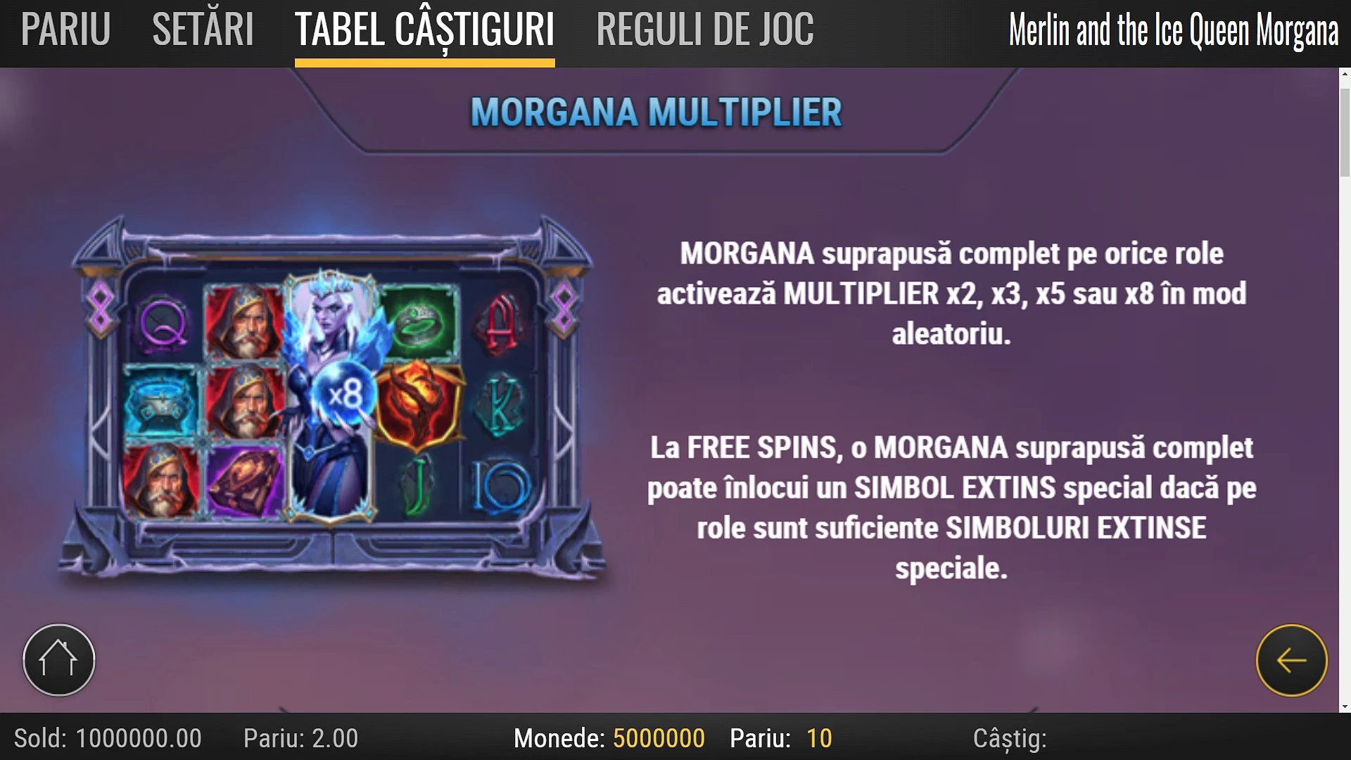 Multiplicator Merlin and the Ice Queen Morgana demo