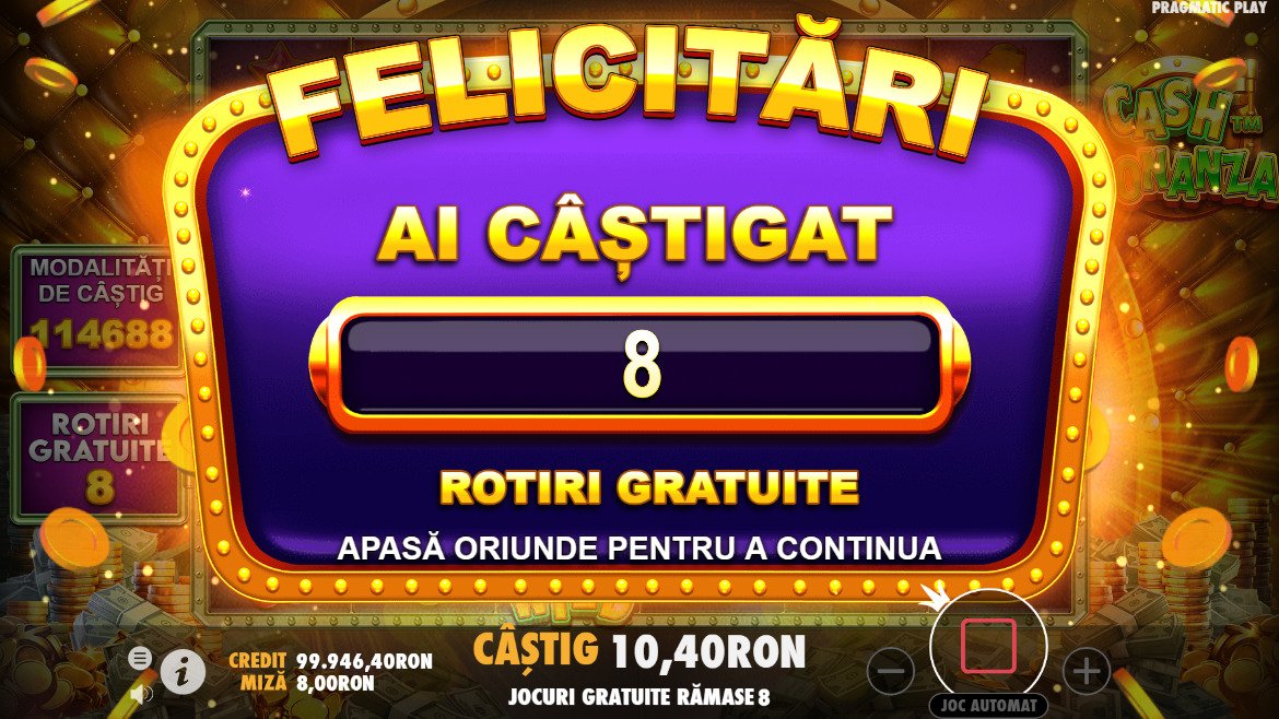 Speciala Cash Bonanza