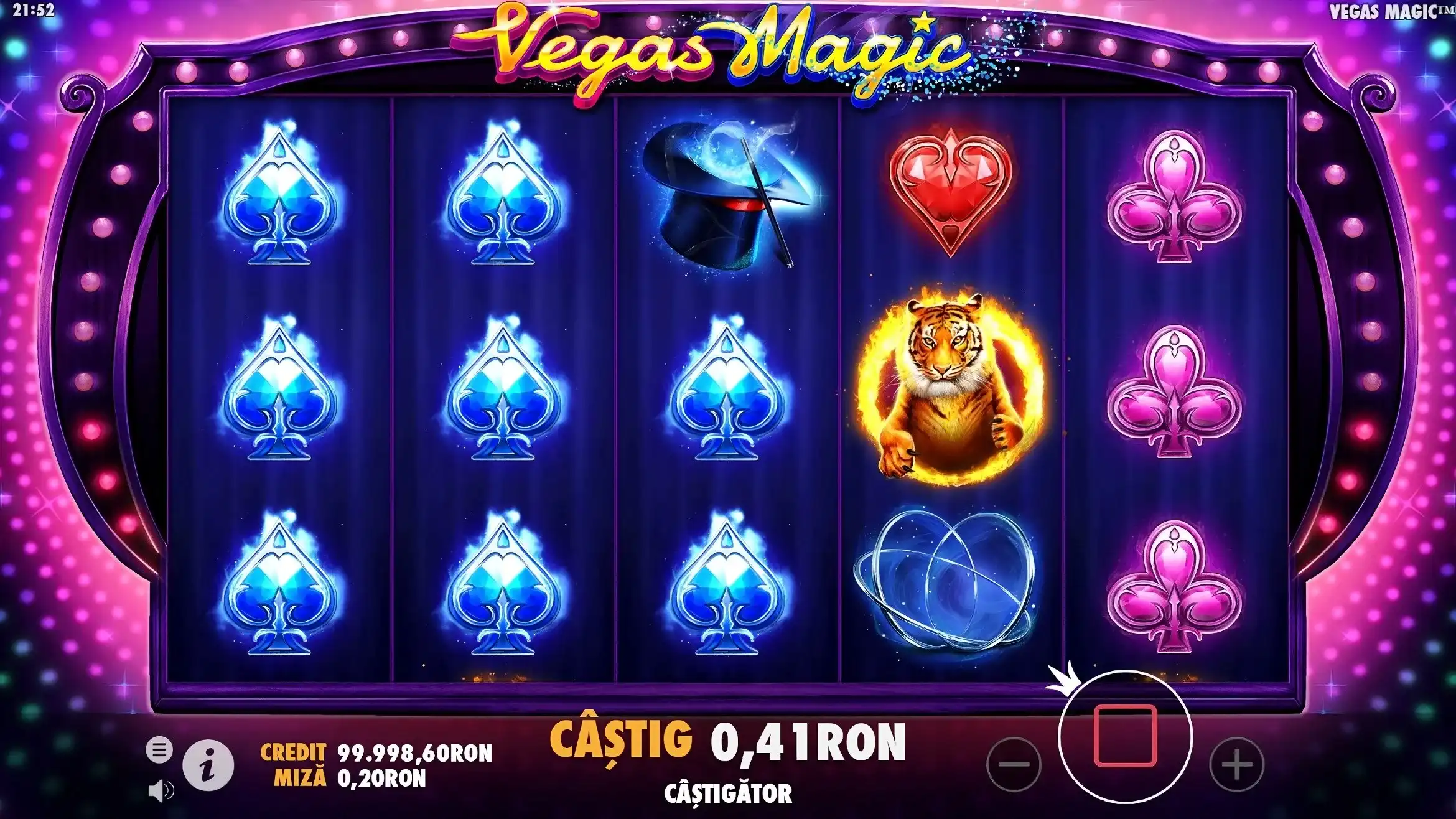 Castig Vegas Magic