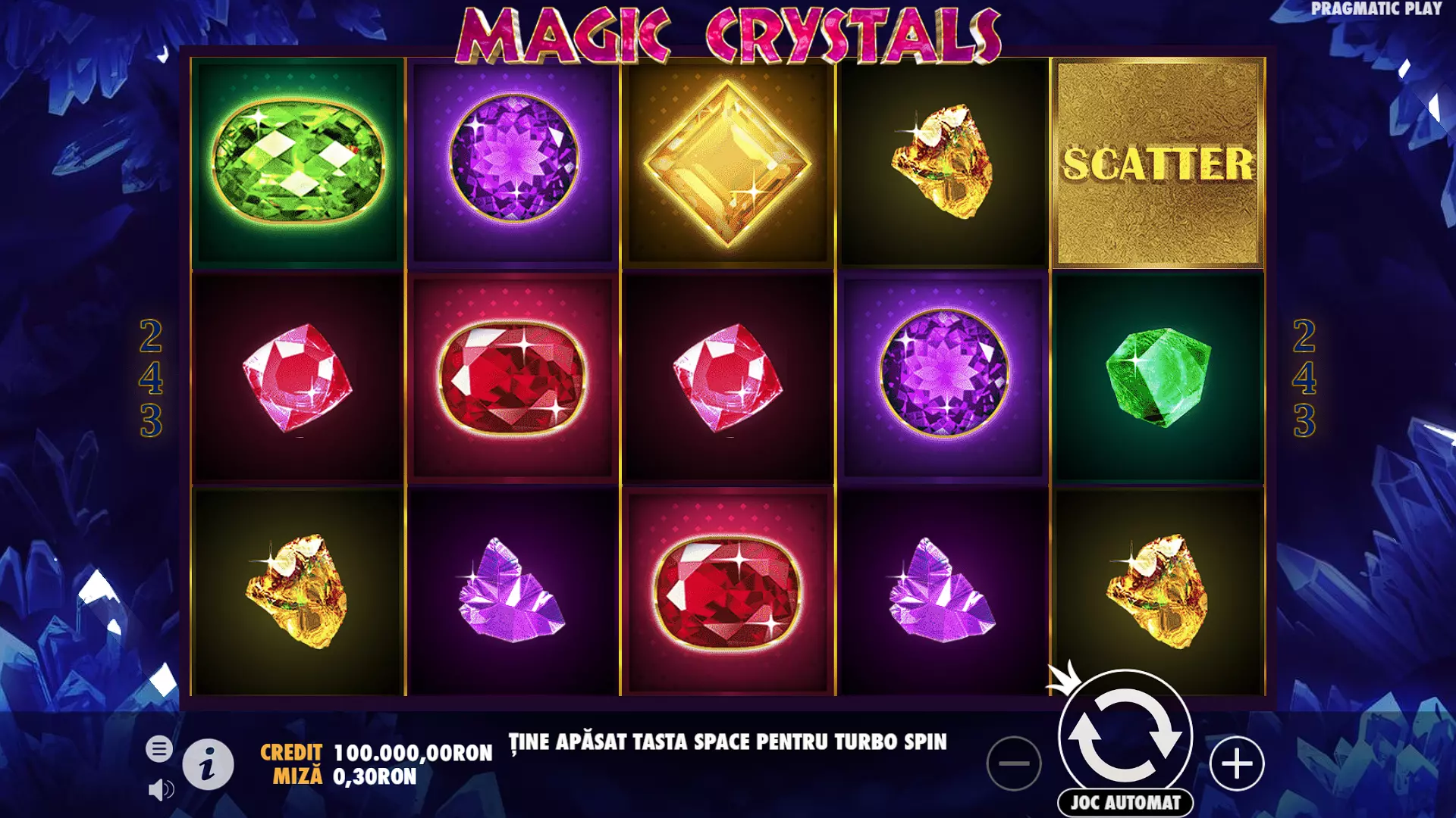 Pacanele gratis Magic Crystals