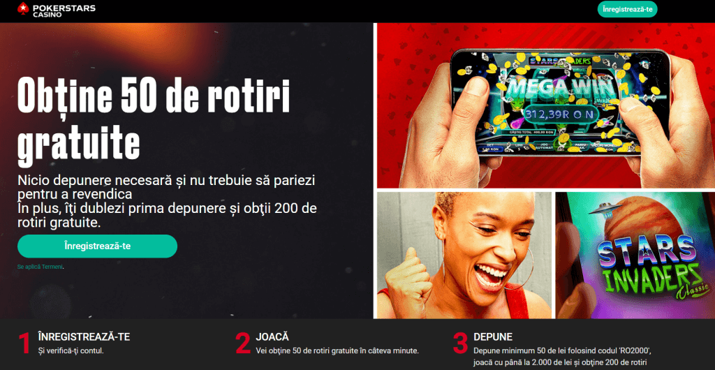 oferta fara depunere pokerstars iunie 2022