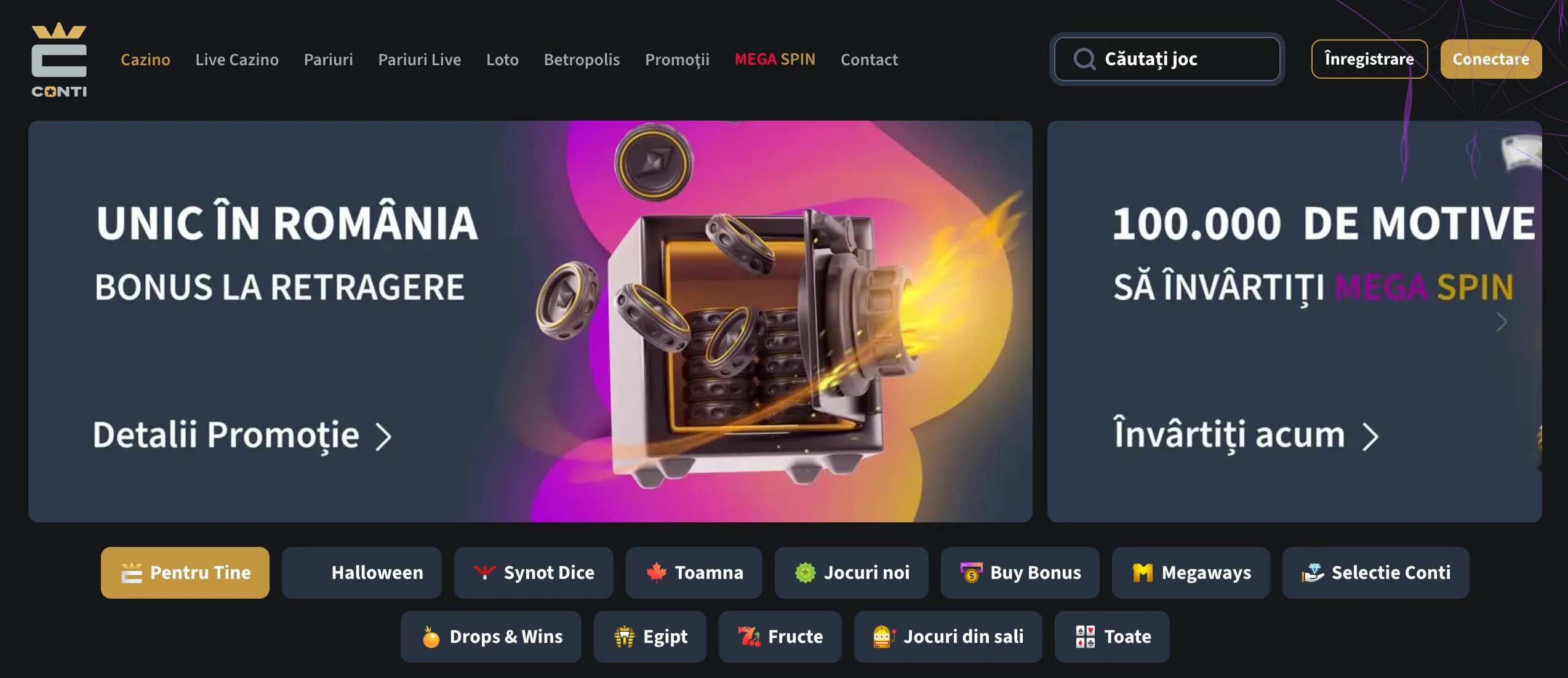 conticazino casino