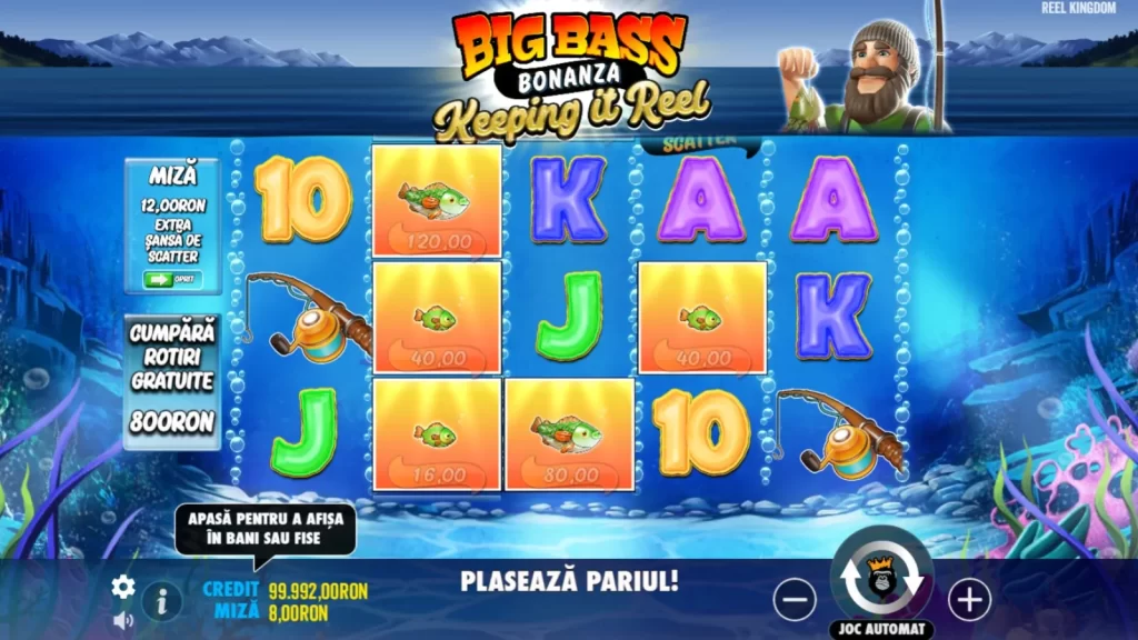 Big Bass Bonanza Keeping it Reel Gratis GamePlay