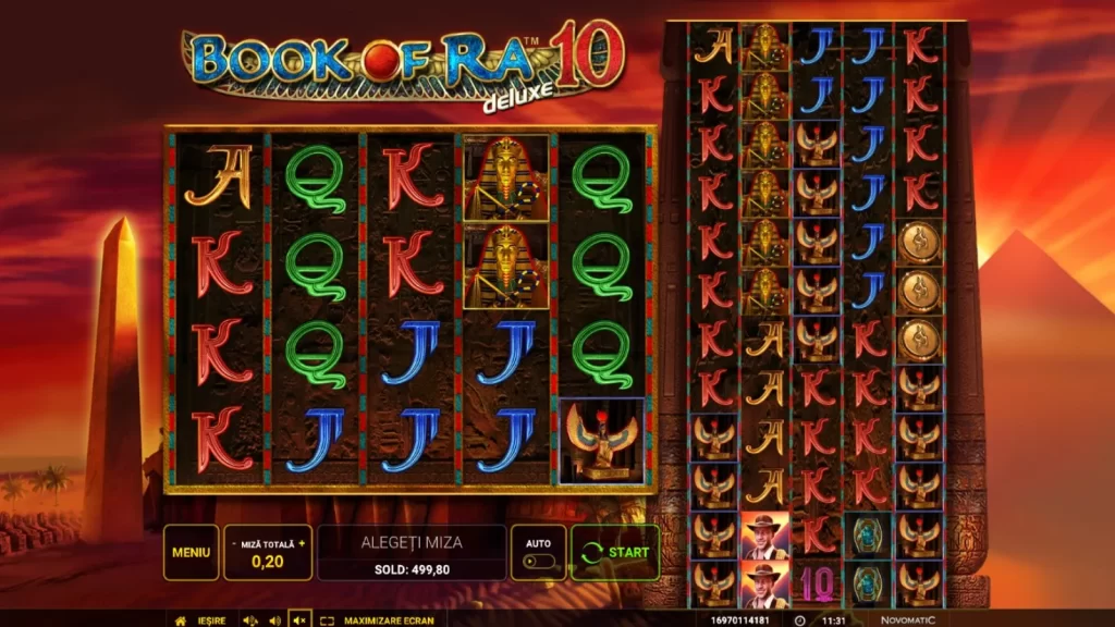 Book of Ra Deluxe 10 Gratis GamePlay