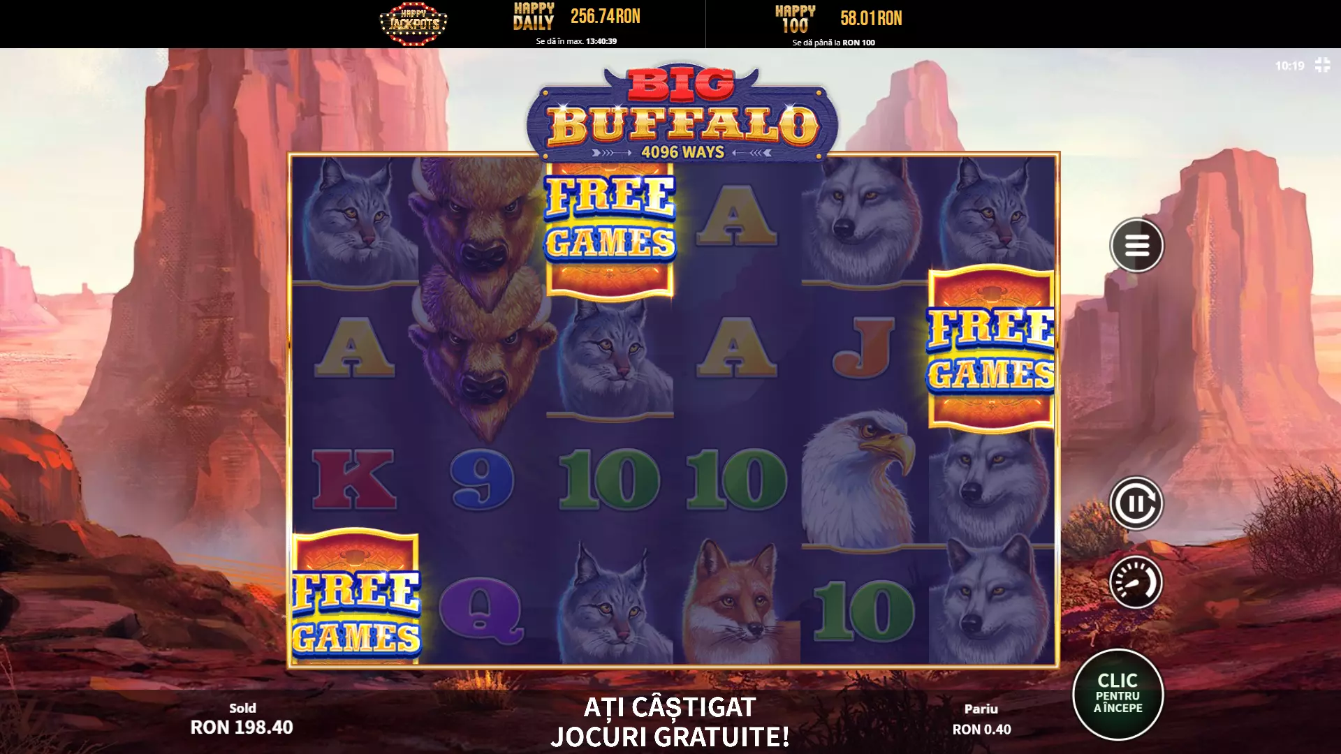 Aparate gratis Big Buffalo