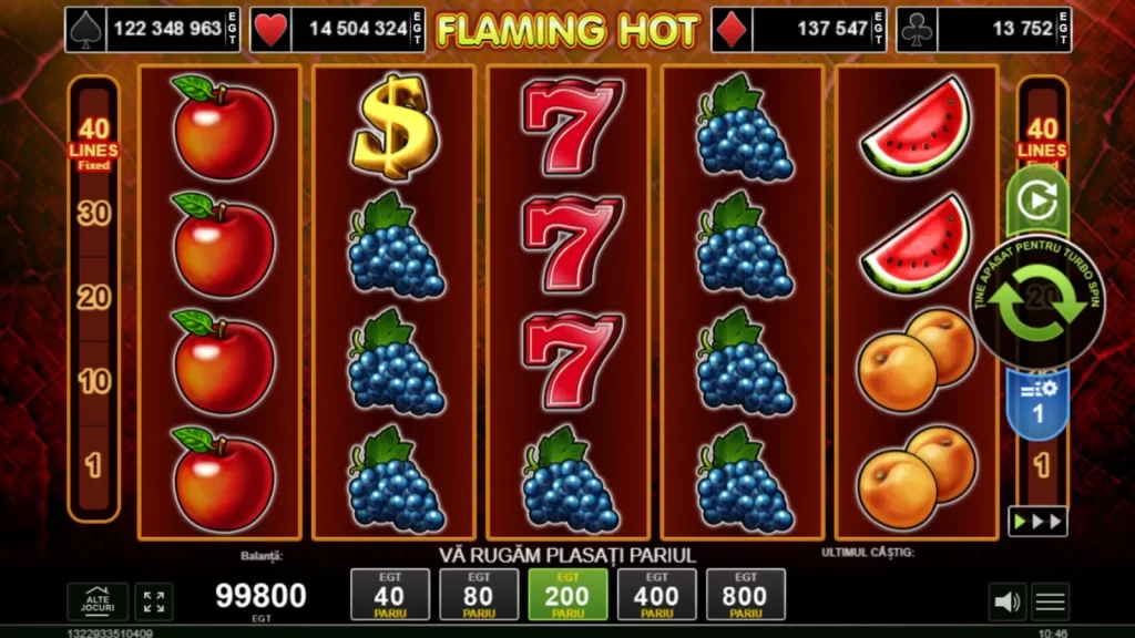 Flaming Hot Gratis Demo Online GamePlay