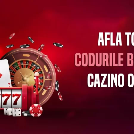Coduri bonus cazino online România