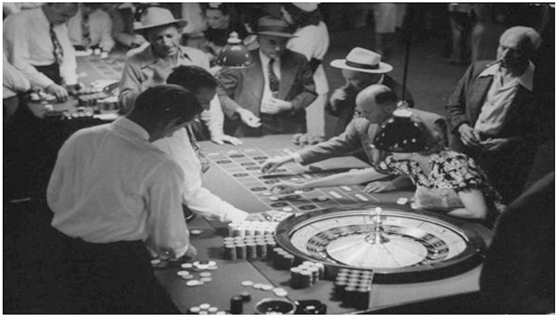 Profesorul care a învins ruleta - foto cazino vechi