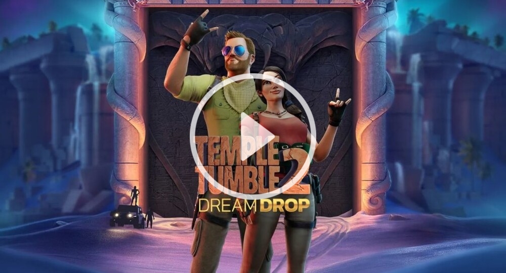 Jackpot-ul DREAM DROP la pacanele Temple Tumble 2 